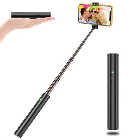 Selfie Stick Bluetooth, Lightweight Aluminum Selfie Stick, All In One Extendable Selfie Sticks ...