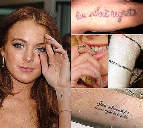 Top 10 Female Celebrity Tattoos