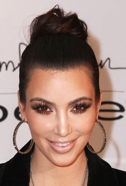 Kim Kardashian Classic Bun Kim Kardashian Kardashian Jewelry Kardashian