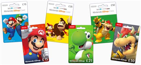 Nintendo eshop digital cards are redeemable only through the nintendo eshop on the nintendo switch, wii u, and nintendo 3ds family of systems. Nintendo eShop Cards | Wii U | Nintendo