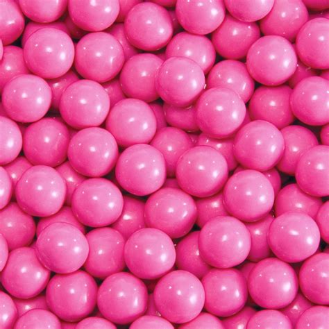 Hot Pink Sixlets Sixlets Milk Chocolate Candy Balls Oh Nuts