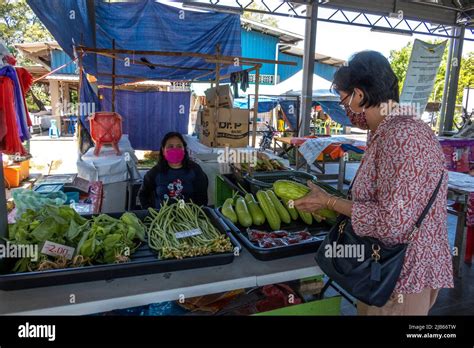 Pekan Pusa Market Sarawak East Malaysia Borneo Sibu Is The Largest