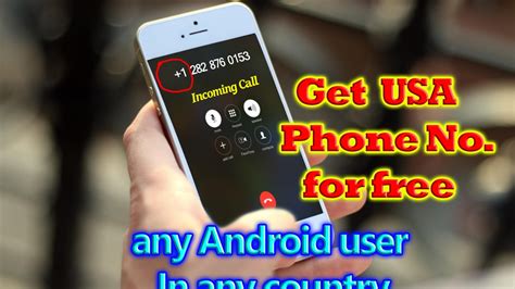 How To Get Us Number Us Phone Number For Free Any Android User In