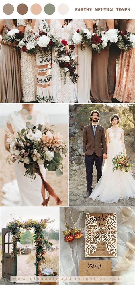 10 Stunning Wedding Colors For A Fall Wedding Elegantweddinginvites