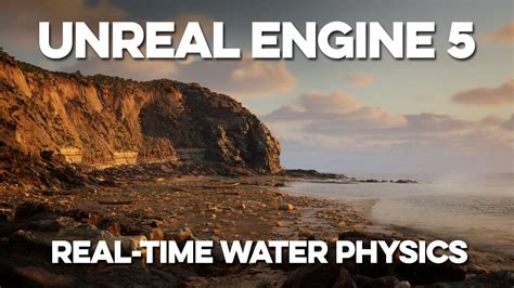 nextgen unreal engine 5 demo with realtime water physics brushify beach pack gamedev ue5