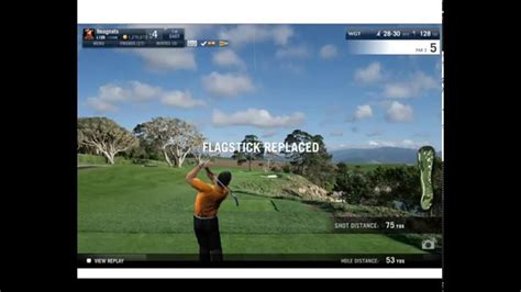Wgt World Golf Tour 100th Hole In One On The 5th At Pebble Beach Youtube