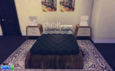 Plush Bedroom Set By Kiara Rawks At Onyx Sims Via Sims 4 Updates Check