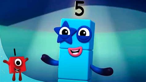 Numberblocks Team Of 5 Learn To Count Youtube