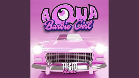 aqua barbie girl tiësto remix lyric video