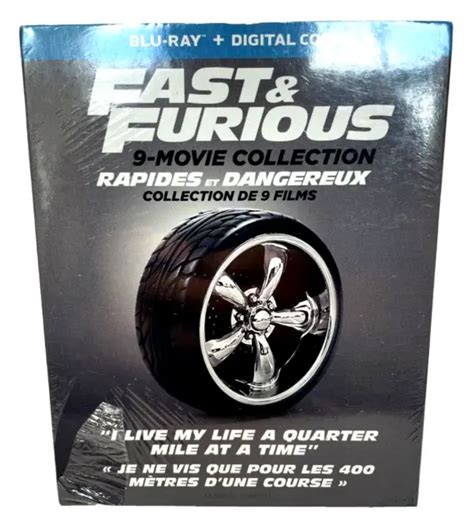 FAST FURIOUS Movie Collection Blu Ray Digital Brand New Sealed PicClick CA