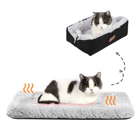 Hdlkrr Cat Bed Small Dog Bed Self Warming Cat Beds Self Heating Cat