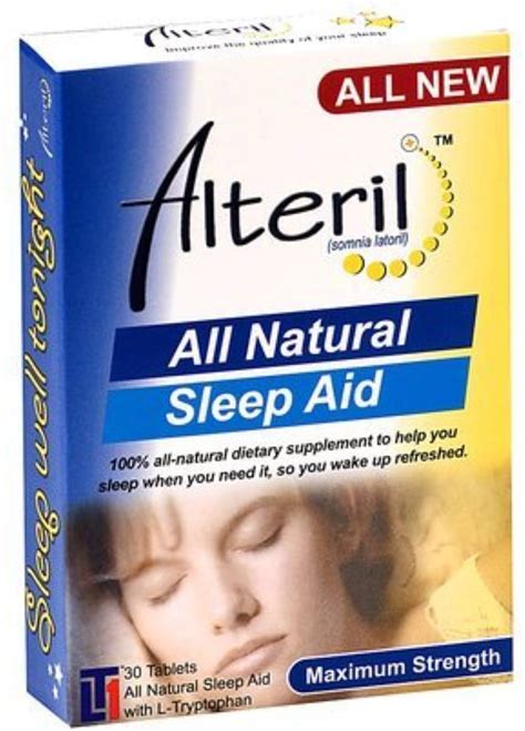 Alteril All Natural Sleep Aid 30 Tablets Pack Of 4