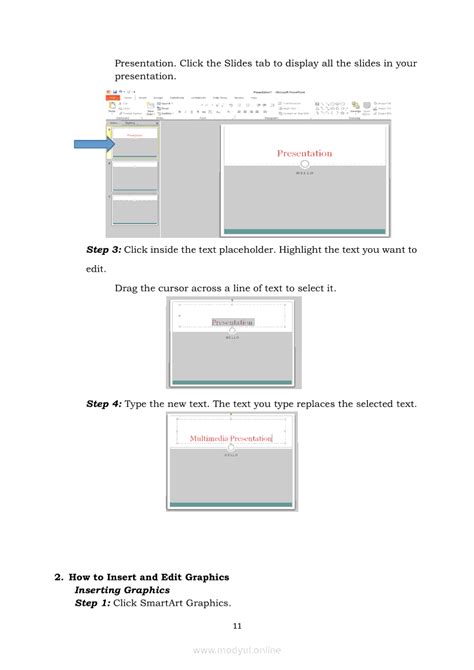 Epp Ict Quarter 4 Module 8 Slide Presentation With Multimedia Using