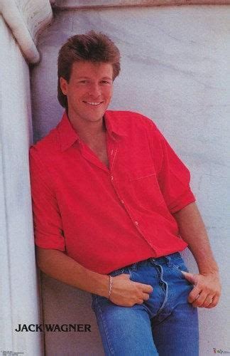 Jack Wagner 1986 Rare Poster Bold And The Beautiful Gorgeous Men