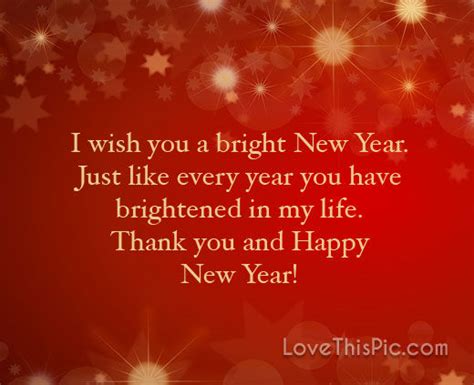 I Wish You A Bright New Year Pictures Photos And Images For Facebook