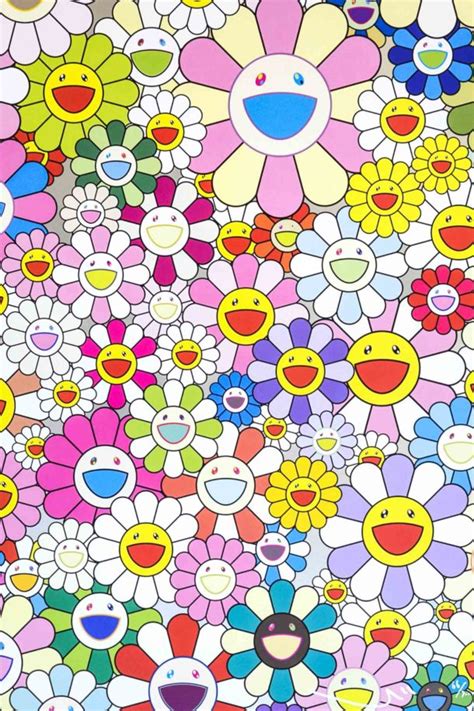 Through his colorful art, takashi murakami explores japan's contemporary culture as well as the here are six fascinating facts about japanese artist takashi murakami. Takashi Murakami Flower Smile SOLD - The Whisper Gallery