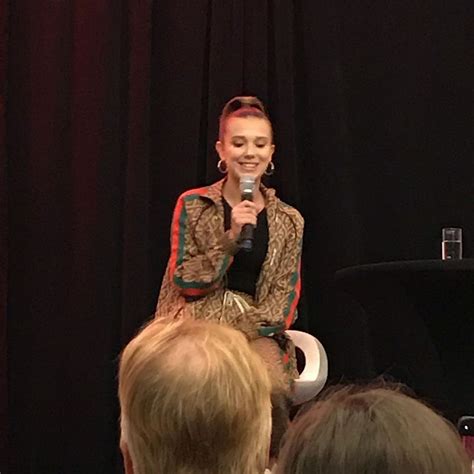 Millie Bobby Brown At Stranger Fan Meet 3 Panel In Paris 02232020