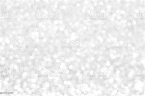 Abstract Silver Bokeh Background With Texture Stock Photo Download