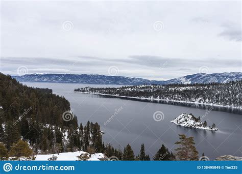 Emerald Bay Lake Tahoe Ca Stock Image Image Of Frozen 138495849