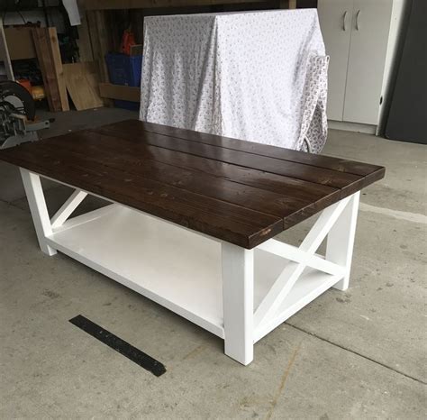 Coffee table made in any color or stain. | Coffee table, Country