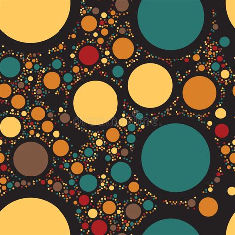 Color Dots Abstract Background Vector Illustration Rounds Decoration