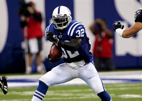 Colts quarterback peyton manning threw for 304 yards and three touchdowns, while edgerrin james ran for a career postseason high 125 yards and two scores. Edgerrin James # 32 Indianapolis Colts RB (1999-2005 ...