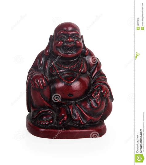 Red Buddha Netsuke Statue Stock Photo Image Of Netsuke 42351018