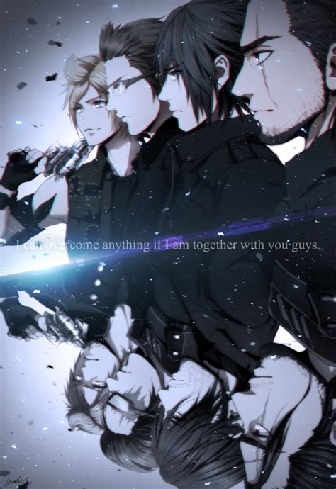 Noctis Lucis Caelum Gladiolus Amicitia Prompto Argentum And Ignis