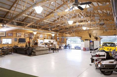 As fun as it would be to run out and buy all new furniture for this area, it's not in our budget. Man Cave | Hobby garage, Man garage, Mechanic garage