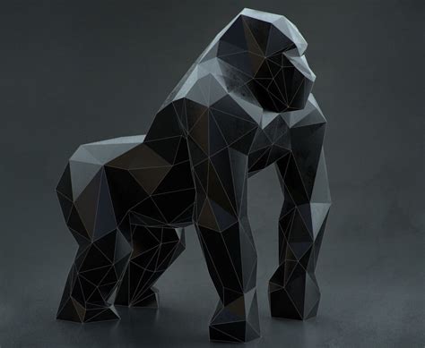 Stl Animal Pack Low Poly 3d Print Model Etsy Canada Prints Low