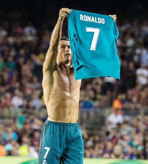 Cristiano Ronaldo Vs Barcelona 13072017 Ronaldo Shirt Ronaldo
