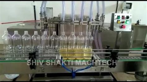 Four Head Edible Oil Filling Machine At Rs Edible Oil Filling