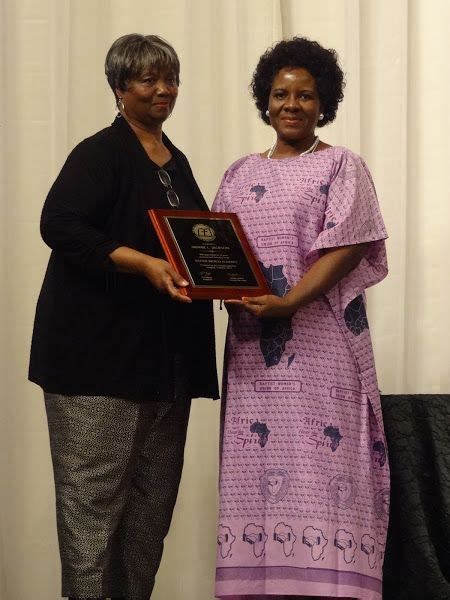 Minnie Jackson Left Recognized As She Retires After 34 Years As Bwa