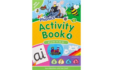 Jolly Phonics Activity Book 4 In Precursive Letters British English