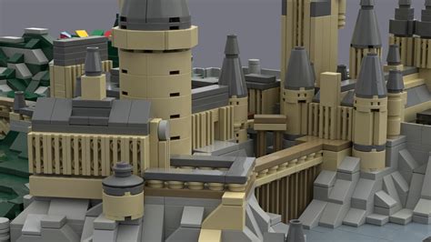 Lego Ideas Hogwarts Castle Miniature Model