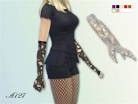 Sims 4 Skeleton Gloves