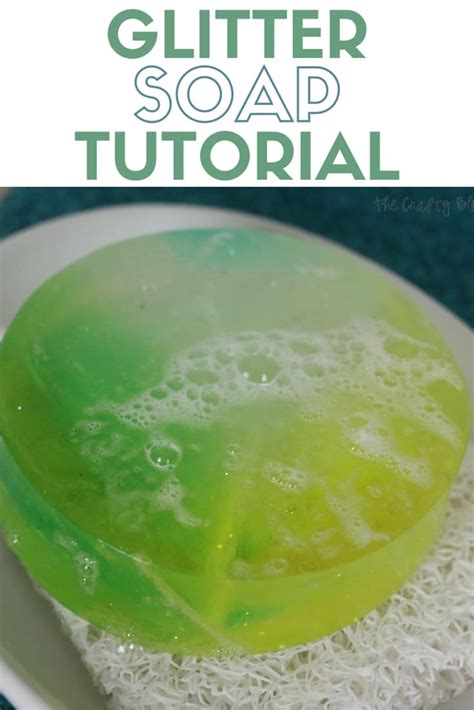 How To Make Handmade Glitter Soap The Crafty Blog Stalker