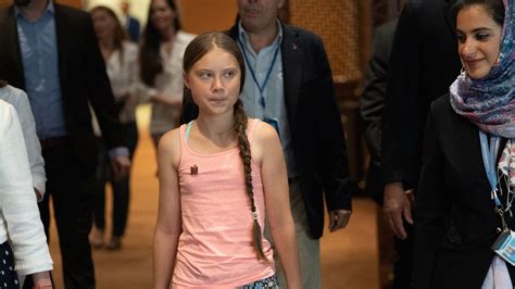 Greta Thunberg Teen Climate Activist Testifies Before Congress