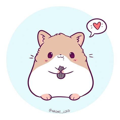 √ Cute Hamster Drawing