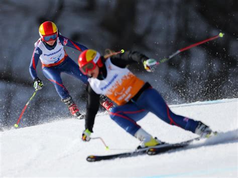 Winter Paralympics 2014 Kelly Gallagher And Charlotte Evans Make