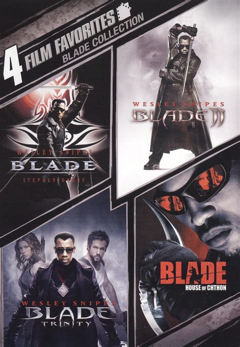 Best Buy Blade Collection 4 Film Favorites 2 Discs Dvd