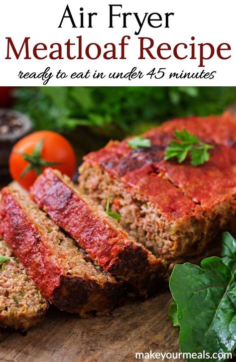 And watch videos demonstrating recipe prep and cooking techniques. Air Fryer Meatloaf Recipe - Moist & Juicy Every Time ...
