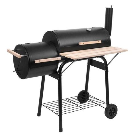 Barbecue Outdoor Oil Drum Charcoal Grill Stainless Steel Stove Patio