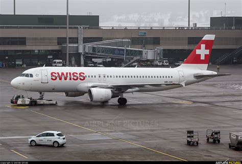 Hb Ijh Swiss Airbus A320 At Zurich Photo Id 857992 Airplane