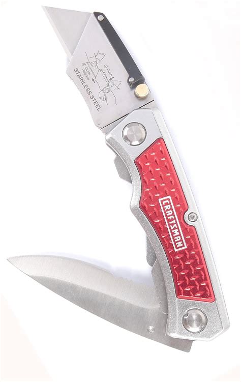 Craftsman 95013 Twin Blade Lockback Folding Knife Sears Outlet