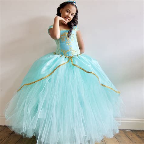 Princess Jasmine Inspired Costume Dress Party Prom Older Etsy
