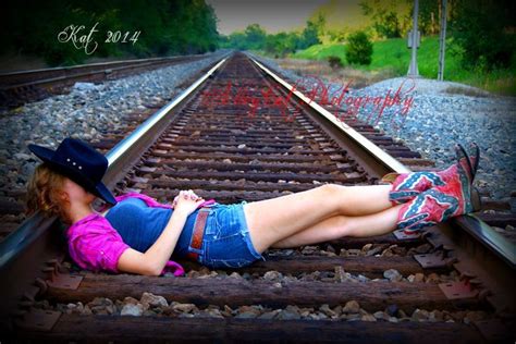 Rr Tracks Railroad Photoshoot Country Girl Photography Train Tracks Photography