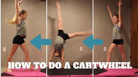 How To Do A Cartwheel Step By Step Tutorial For Beginners Youtube