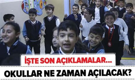 Lise sınavları yüz yüze yapılacak. Meb Son Dakika Okullar Ne Zaman Açılacak : Son Dakika ...