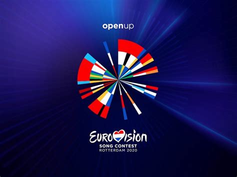 The logo now comes to life with the release of its artwork. Eurovision 2020 logo: The colours from the flags of the 41 ...